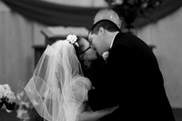 Nate and Lauren Wedding Black & Whites